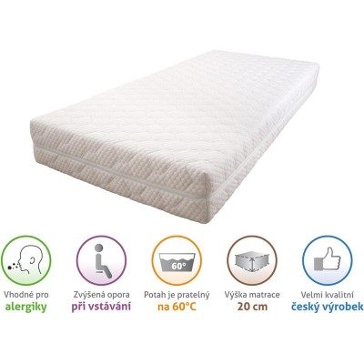 Matrace Camilla 20 cm - 90x220 - prodloužená délka