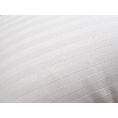 Povlečení ATLAS GRADL 140x200 + 70x90, pruh 2 cm, hotelový uzávěr