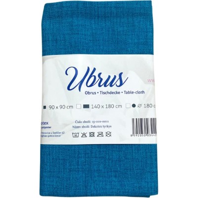 Ubrus DEKOTEX - tyrkysový