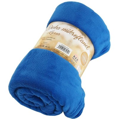 Deka mikroflanel EXCLUSIVE 150x200 - Blue