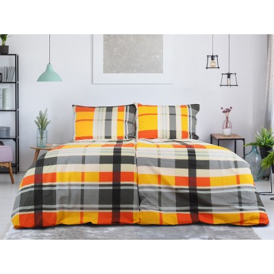 Povlečení BAVLNA 140x200 Exkluziv - Orange kube