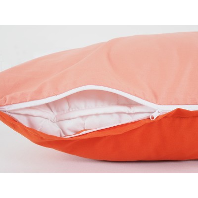 Povlečení BAVLNA Double face ZIP - Cihlová/Rezavá