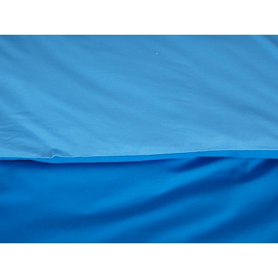 Povlečení BAVLNA Double face ZIP - Kobalt/Nebeská