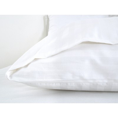 Povlečení ATLAS GRADL česaný TOP HOTEL 140x200+70x90 pruh 2 cm - hotel. uzávěr