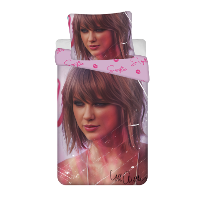 Bavlněné povlečení 140x200 + 70x90 cm - Swiftie