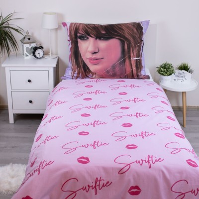Bavlněné povlečení 140x200 + 70x90 cm - Swiftie