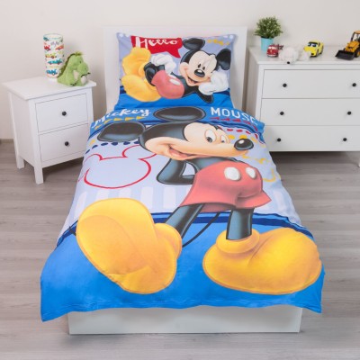 Povlečení Licenční 140x200+70x90 - Mickey 004 Hello