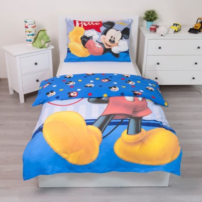 Povlečení Licenční 140x200+70x90 - Mickey 004 Hello