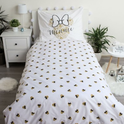 Povlečení Licenční 140x200+70x90 - Minnie Gold 02