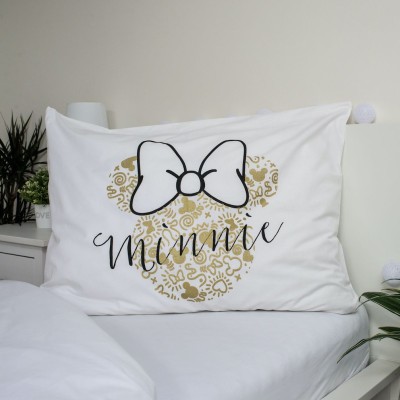 Povlečení Licenční 140x200+70x90 - Minnie Gold 02