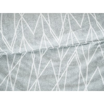Povlečení KREP 140x200 TOP CLASS - Gray stripes