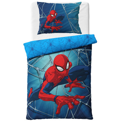 Bavlněné povlečení 140x200 + 70x90 cm - Spiderman vrací úder