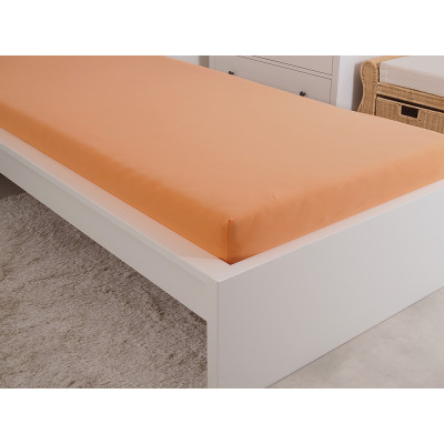 Dětské prostěradlo Jersey 70x140 II.jakost - lososová