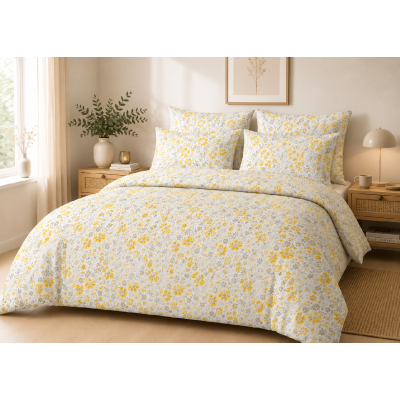 Povlečení KREP 140x200 TOP CLASS - Golden Meadow