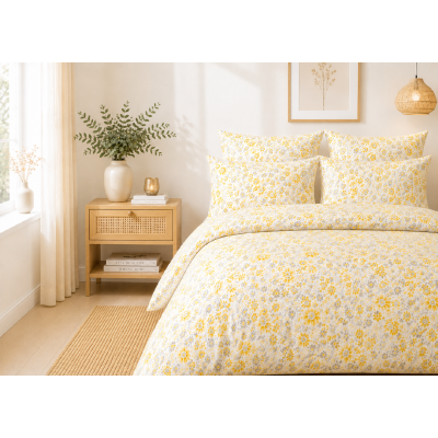Povlečení KREP 140x200 TOP CLASS - Golden Meadow