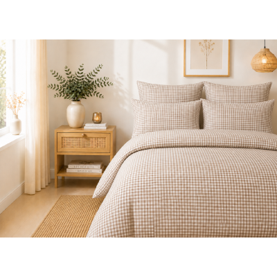 Povlečení KREP 140x200 TOP CLASS - Linen Whisper