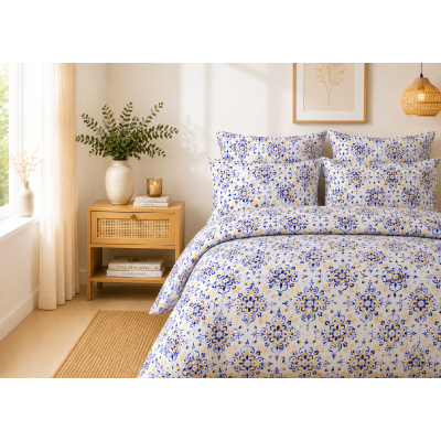 Povlečení KREP 140x200 TOP CLASS - Royal Bloom