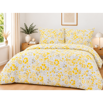 Povlečení KREP TOP CLASS - Golden Meadow